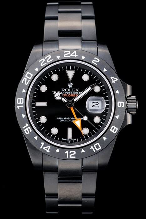 rolex explorer lünette pvd